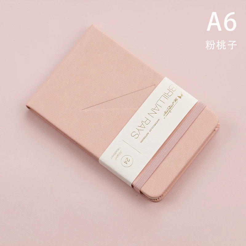 Bouguereau Cotton Travel Journal · A6, Peach